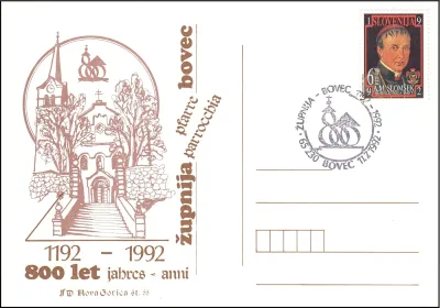 ŽUPNIJA BOVEC 1192 - 1992